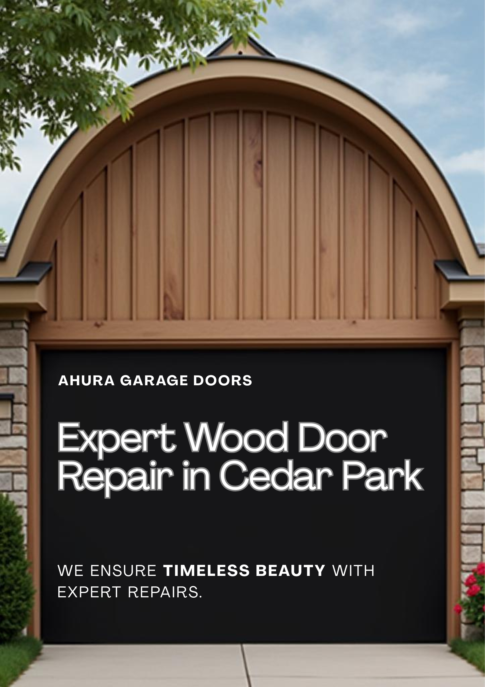 Wooden Garage Door Maintenance Cedar Park Texas – Prevent Moisture Damage
