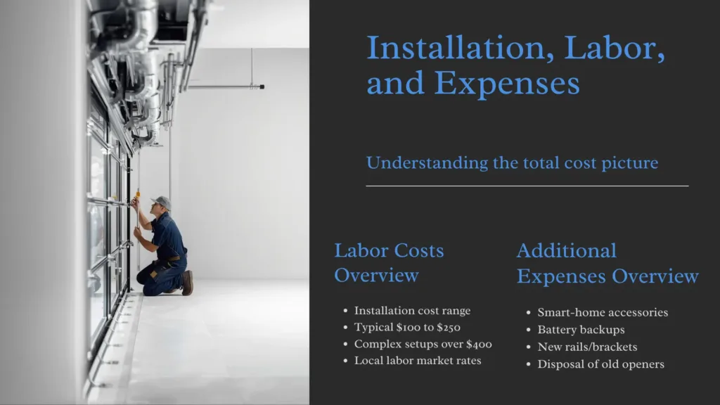 Cost Analysis of Garage Door Openers